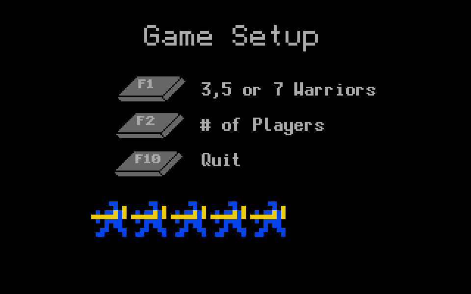 Wizard of War atari screenshot